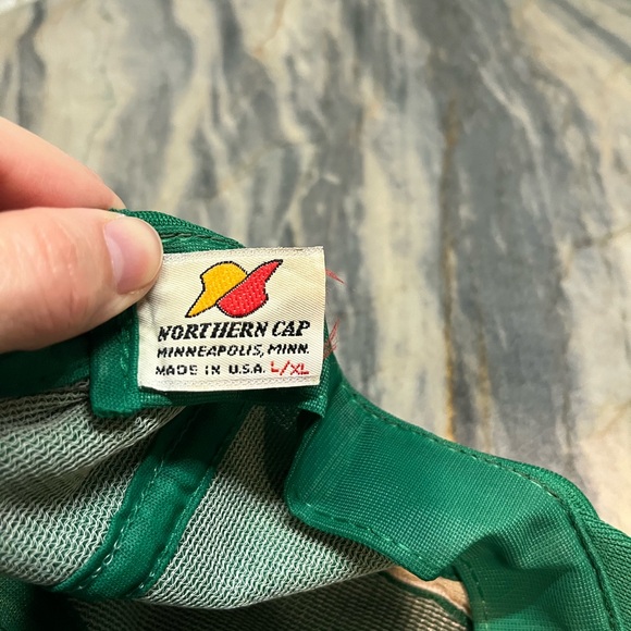 Vintage USA MADE Pioneer Farm Seed AG Trucker Hat Snapback Cap Retro - Picture 7 of 8